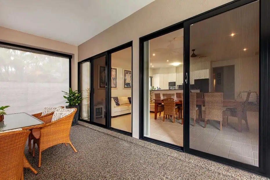 Crimsafe sliding security door
